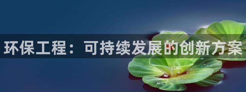 彩名堂预测免费计划怎么看的：环保工程：可持续发展的创新方案