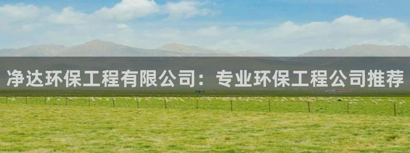 彩名堂app官方网：净达环保工程有限